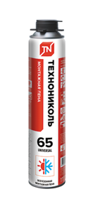 Пена монтажная Технониколь 65 UNIVERSAL под пистолет