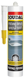 Герметик кровельный Soudal битумный, 300 мл